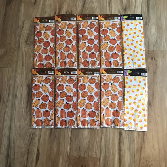 NWT 10 Packages Halloween & Fall Treat Bags - Picture 6 of 14